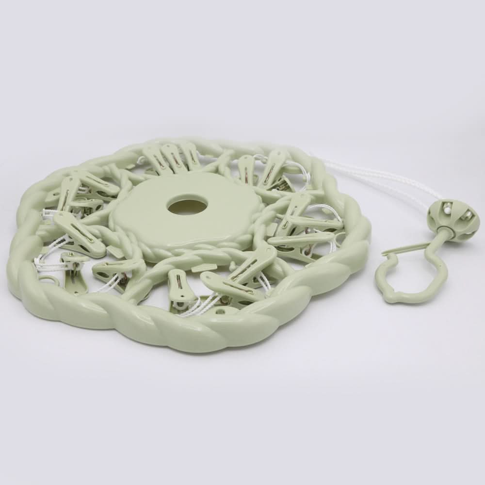Cloth Hanger - Green, Newborn Baby Accessories, Chase Value, Chase Value