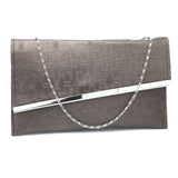 Women's Clutch 8175 - Coffee, Women, Clutches, Chase Value, Chase Value