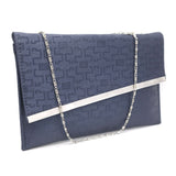 Women's Clutch 8175 - Navy Blue, Women, Clutches, Chase Value, Chase Value