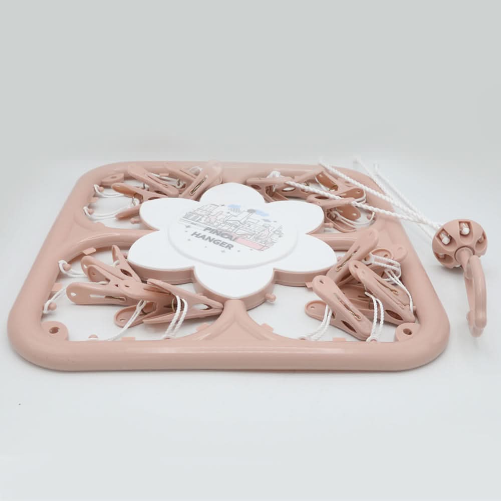 Cloth Hanger - Tea Pink, Newborn Baby Accessories, Chase Value, Chase Value