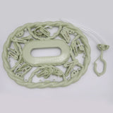 Cloth Hanger - Green, Newborn Baby Accessories, Chase Value, Chase Value