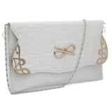 Women's Clutch 8174 - White, Women, Clutches, Chase Value, Chase Value