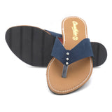 Girls Fancy Slippers 333-A - Dark Blue, Kids, Girls Slippers, Chase Value, Chase Value