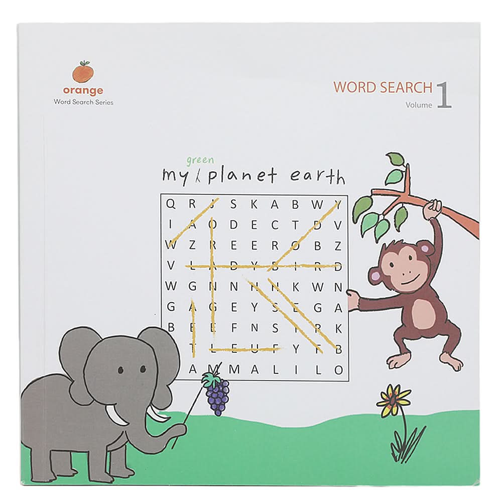 Activity Word Search 1 - My Green Planet E, Kids, Kids Colouring Books, 6 to 9 Years, Chase Value