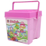 Blocks Bucket - Pink, Kids, Educational Toys, Chase Value, Chase Value