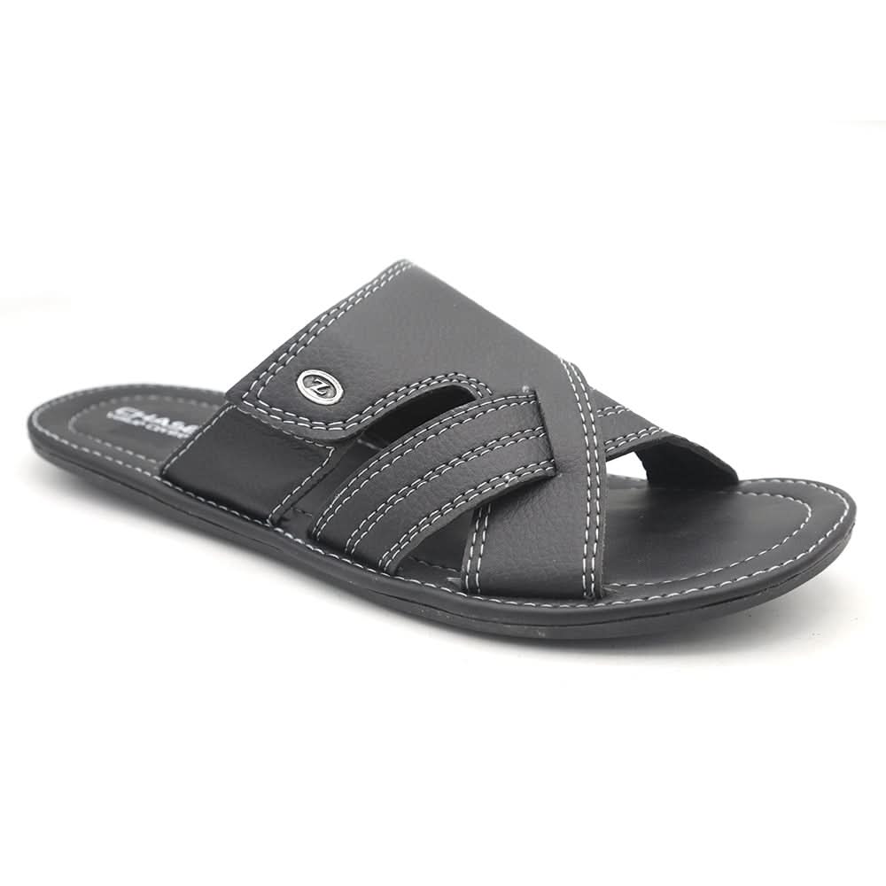 Men's Slippers 728 - Black, Men, Slippers, Chase Value, Chase Value