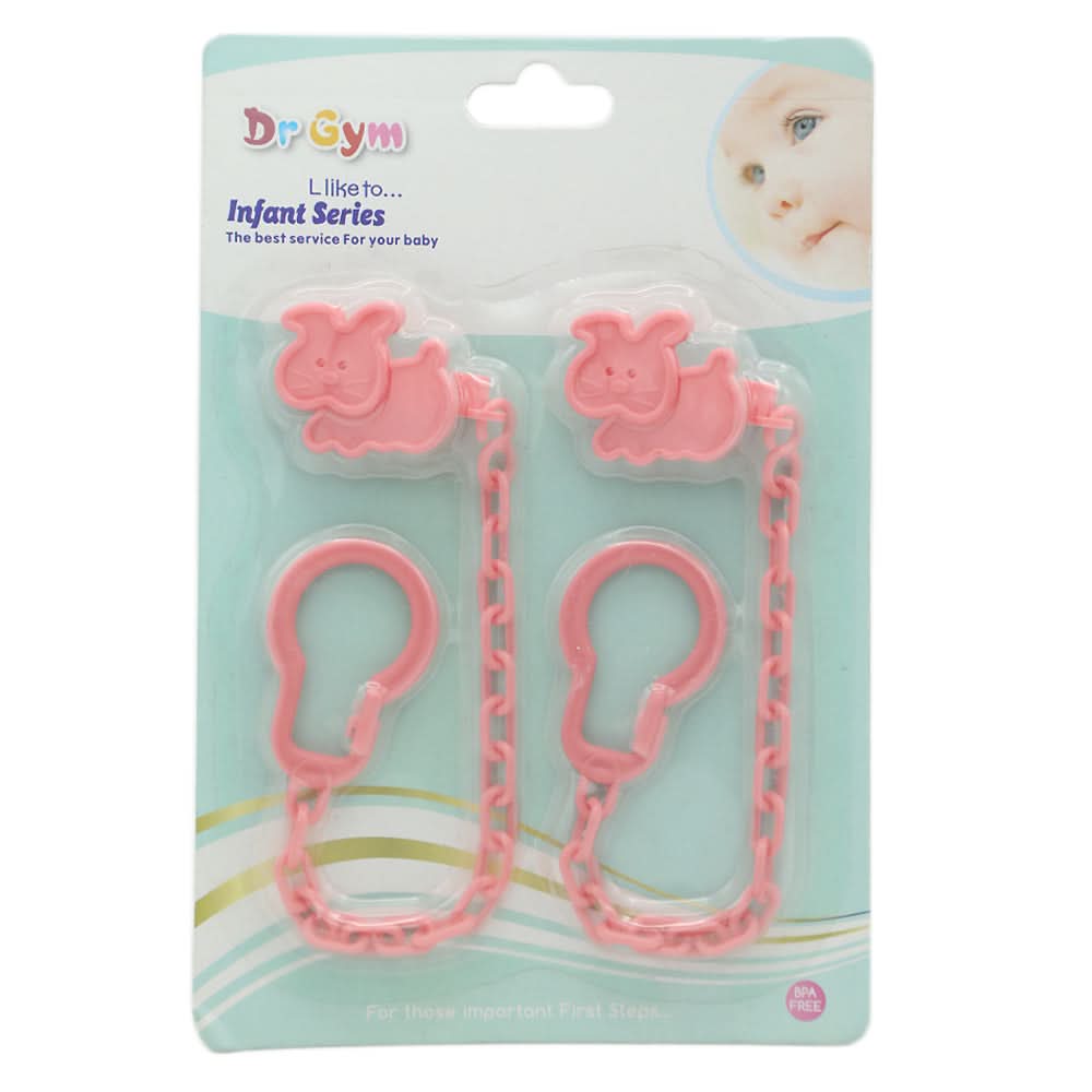 Soother Chain - Pink, Kids, Feeding Supplies, Chase Value, Chase Value