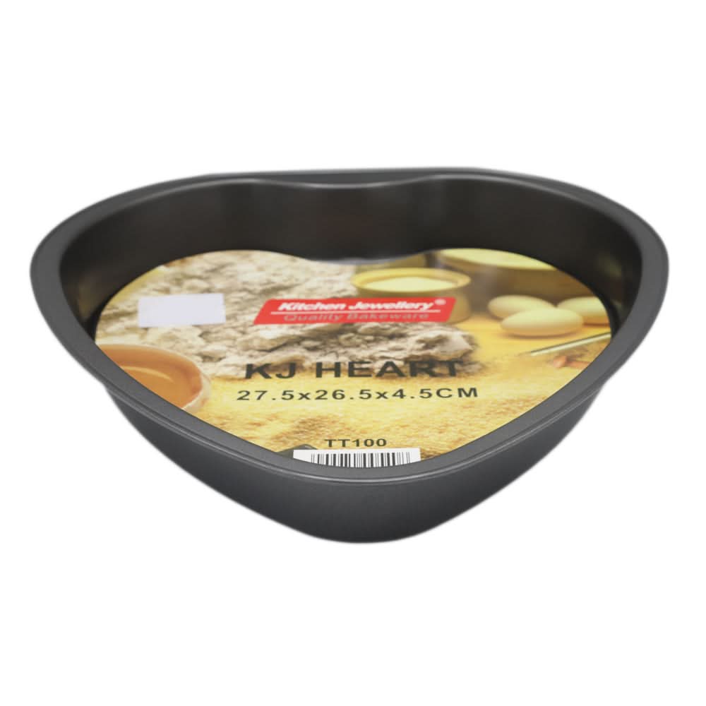 HEART CAKE MOULD KJ.100 - Grey, Home & Lifestyle, Glassware & Drinkware, Chase Value, Chase Value