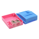 ATM Sharpner 8169 - Blue-Pink, Kids, Pencil Boxes And Stationery Sets, Chase Value, Chase Value