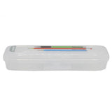 G 06-P Multi Pencil Box - White, Kids, Pencil Boxes And Stationery Sets, Chase Value, Chase Value