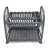 Plate Rack 2Layers Mrd 943 - Grey, Home & Lifestyle, Kitchen Tools And Accessories, Chase Value, Chase Value
