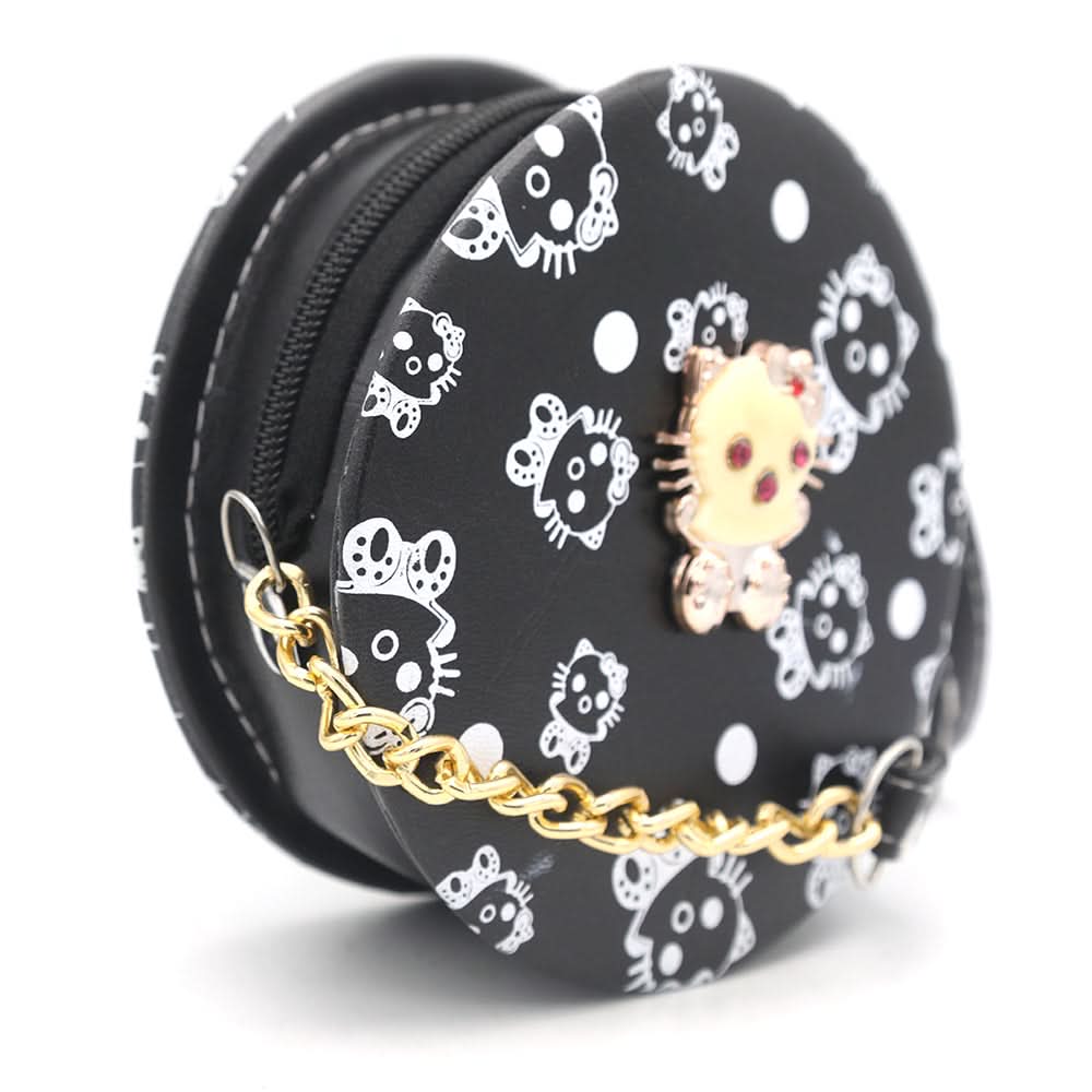 Girls Shoulder Bag 3149 - Black, Kids, Kids Bags, Chase Value, Chase Value