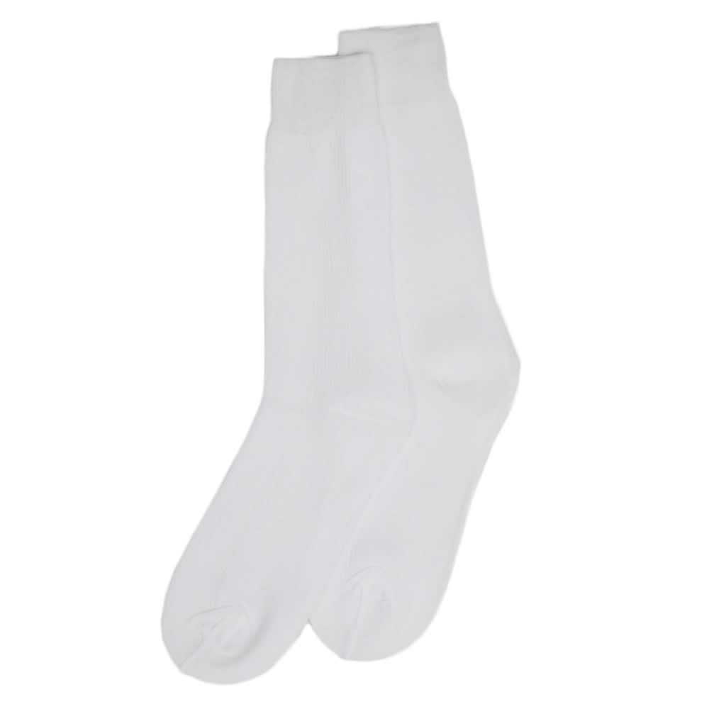 Uniform Nylon Socks - White, Boys Socks, Chase Value, Chase Value