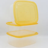 Multipurpose Storage Box 3 Pcs Large 1750 ml - Mustard, Home & Lifestyle, Storage Boxes, Chase Value, Chase Value