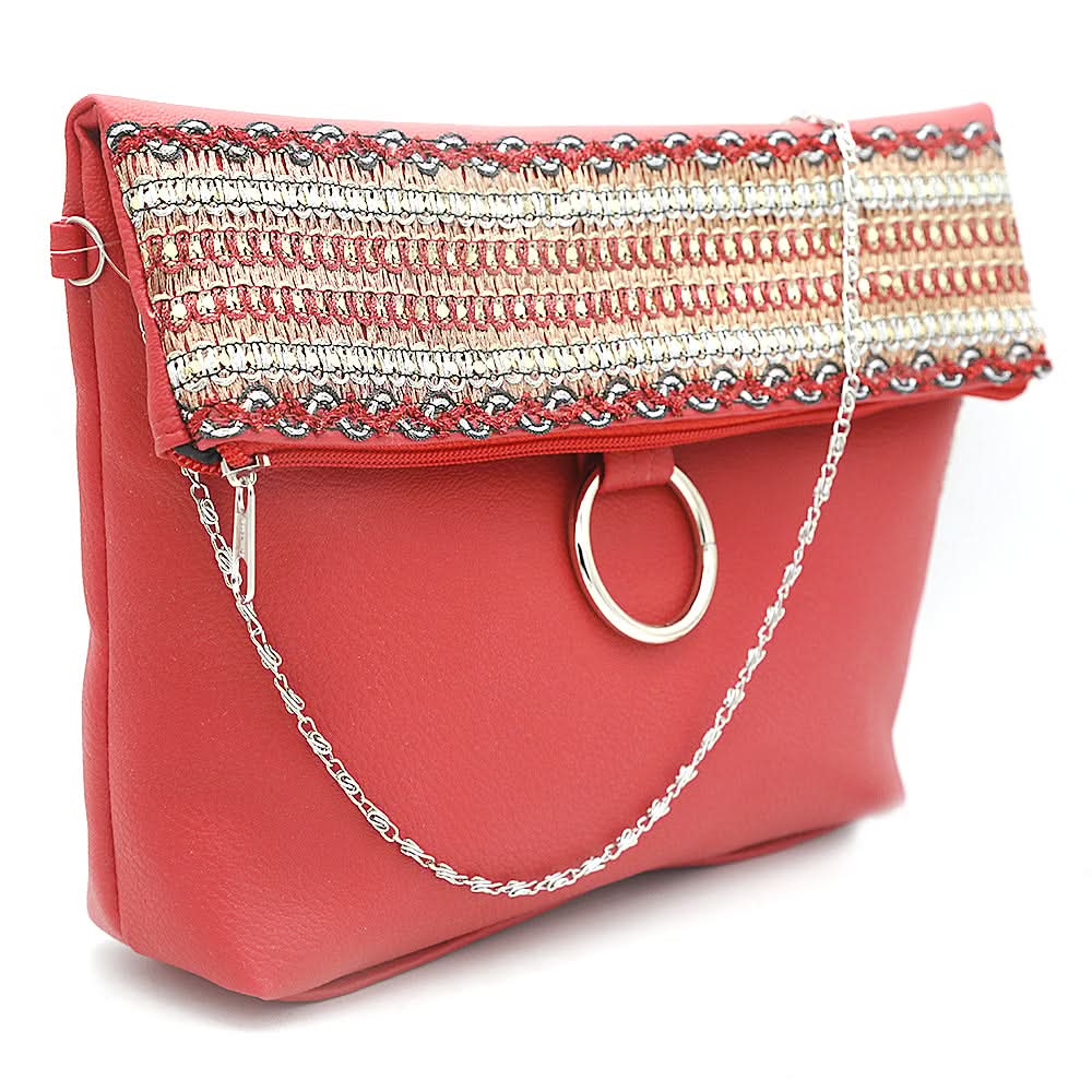Women's Shoulder Bag ZH-515 - Red, Women, Bags, Chase Value, Chase Value