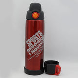 Double Stainless Steel Sports Water Bottle 2272 800ml - Red, Home & Lifestyle, Glassware & Drinkware, Chase Value, Chase Value