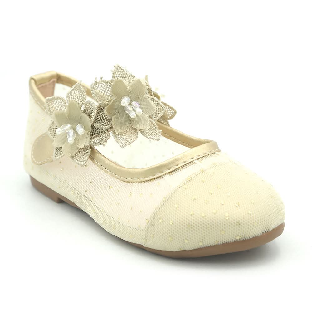 Girls Pumps 556-10S - Golden, Kids, Pump, Chase Value, Chase Value