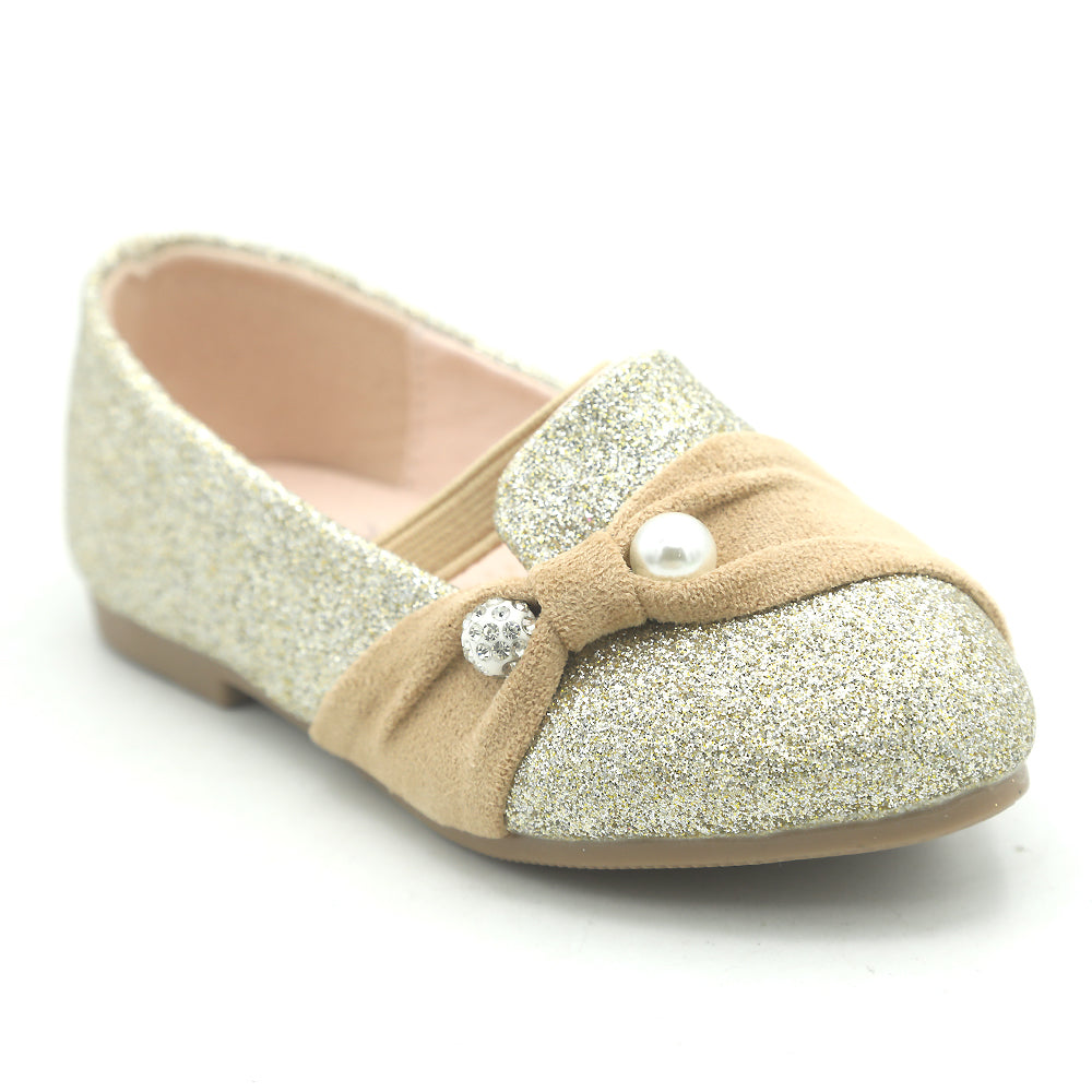 Girls Pumps 411-483S - Golden, Kids, Pump, Chase Value, Chase Value