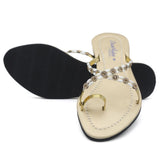 Women's Slippers J-540 - Golden, Women, Slippers, Chase Value, Chase Value