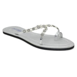 Women's Slippers J-540 - Silver, Women, Slippers, Chase Value, Chase Value