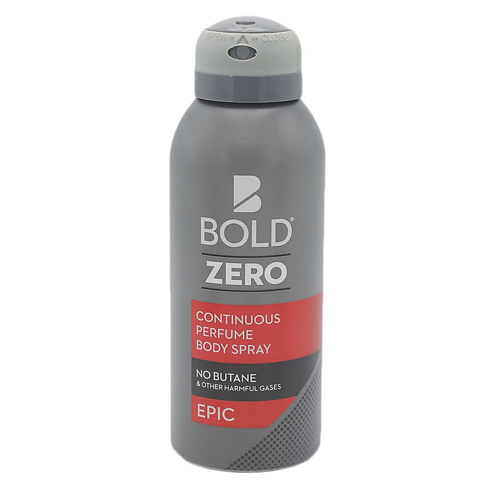 Bold Zero Epic Body Spray - 120ml, Beauty & Personal Care, Men Body Spray And Mist, Chase Value, Chase Value