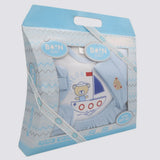 Newborn Unisex 4 Piece Gift Set - Blue, Kids, Newborn Gift Set, Chase Value, Chase Value