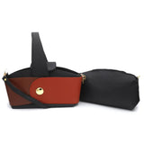 Women's 2 Pcs Handbag C0097 - Black, Women, Bags, Chase Value, Chase Value