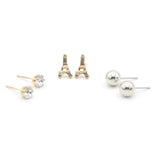 Women's Ear Bali & Tops - Golden & Silver, Women, Earrings & Tops, Chase Value, Chase Value