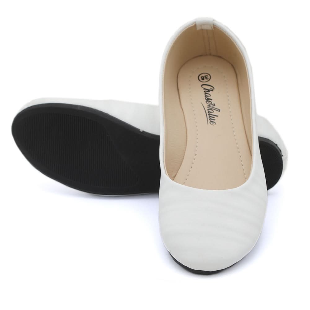 Women's Pumps - White, Women, Pumps, Chase Value, Chase Value