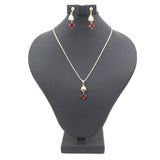 Women's Locket Set - Red, Women, Chains & Lockets, Chase Value, Chase Value