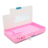 Pencil Box B-9609 - Pink, Kids, Pencil Boxes And Stationery Sets, Chase Value, Chase Value