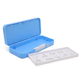 Pencil Box B-9602 - Light Blue, Kids, Pencil Boxes And Stationery Sets, Chase Value, Chase Value