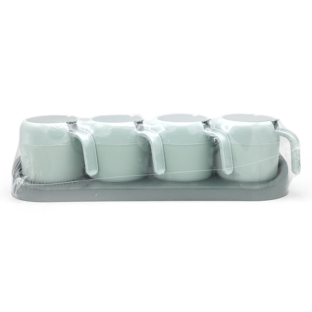 Spice Rack 4 Piece - Sea Green, Home & Lifestyle, Storage Boxes, Chase Value, Chase Value