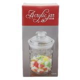 Acrylic Jar - White, Home & Lifestyle, Storage Boxes, Chase Value, Chase Value