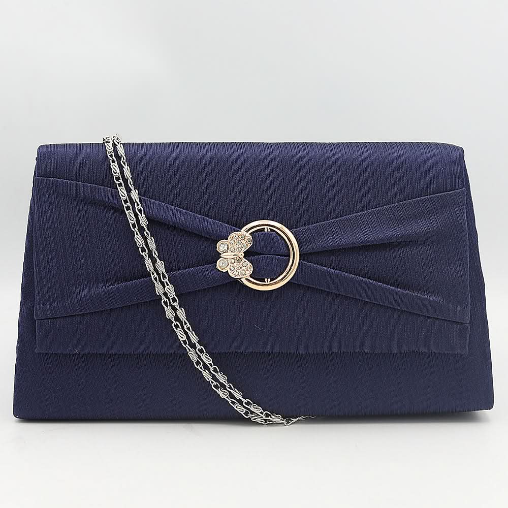 Women's Clutch (K-2091) - Navy Blue, Women, Clutches, Chase Value, Chase Value