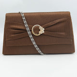 Women's Clutch (K-2091) - Brown, Women, Clutches, Chase Value, Chase Value