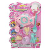 Kitchen Toys Set Card No 888 - Pink, Kids, Cosmetic and Kitchen Sets, Chase Value, Chase Value