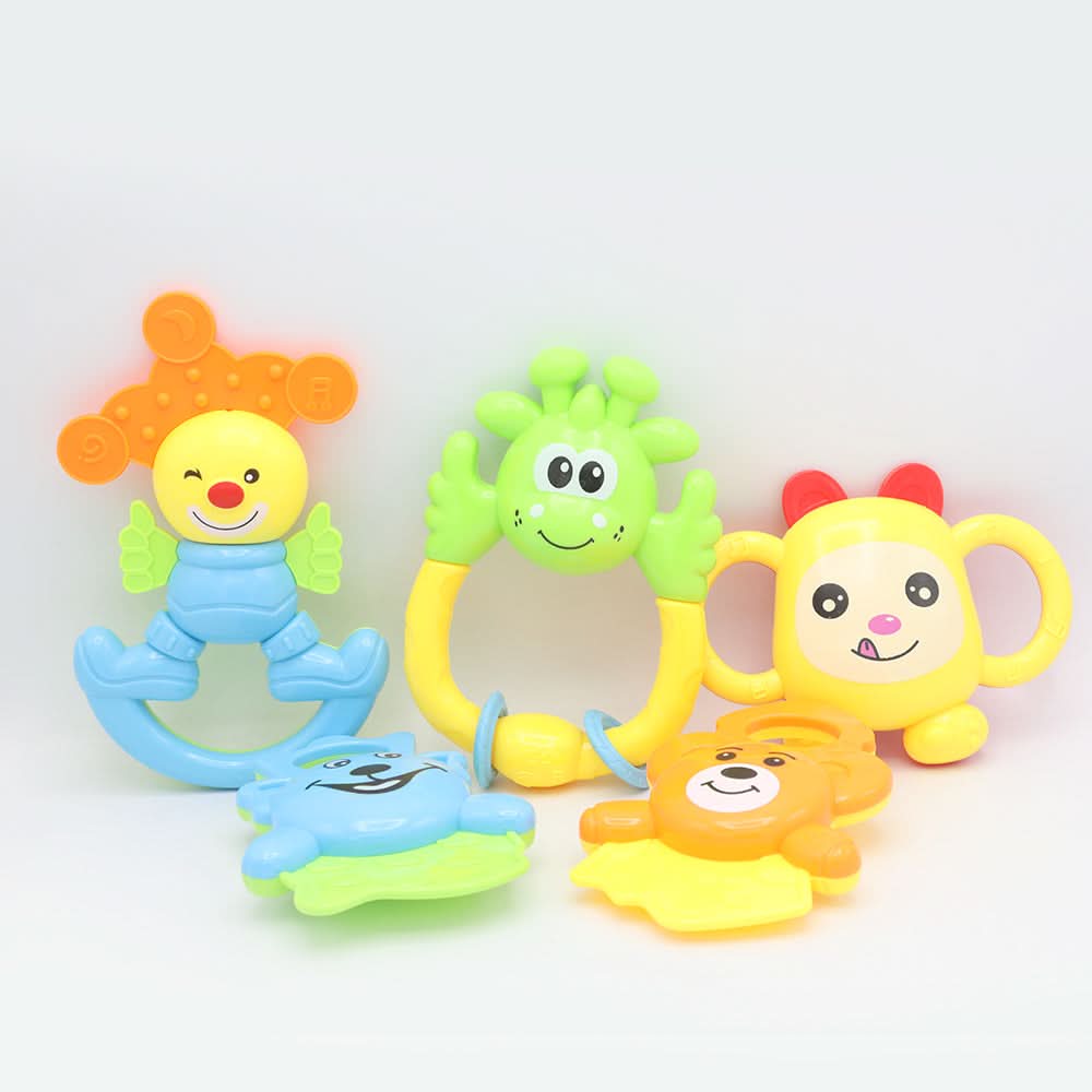 Baby Rattles 5 Piece - Multi, Kids, New Born Rattles And Toys, Chase Value, Chase Value
