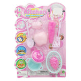 Kitchen Toys Set Card No 888 - Pink, Kids, Cosmetic and Kitchen Sets, Chase Value, Chase Value