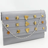 Women's Clutch (K-2071) - Grey, Women, Clutches, Chase Value, Chase Value