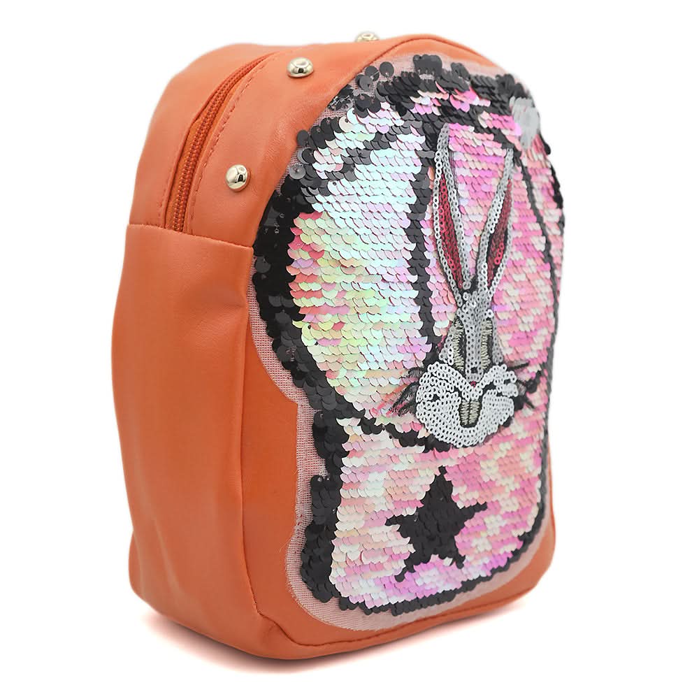 Girls Backpack 7572E - Orange, Kids, Kids Bags, Chase Value, Chase Value