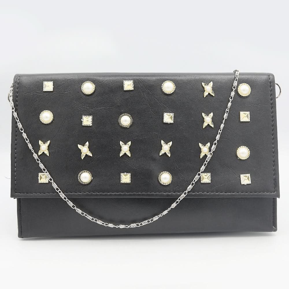 Women's Clutch (K-2071) - Navy Blue, Women, Clutches, Chase Value, Chase Value