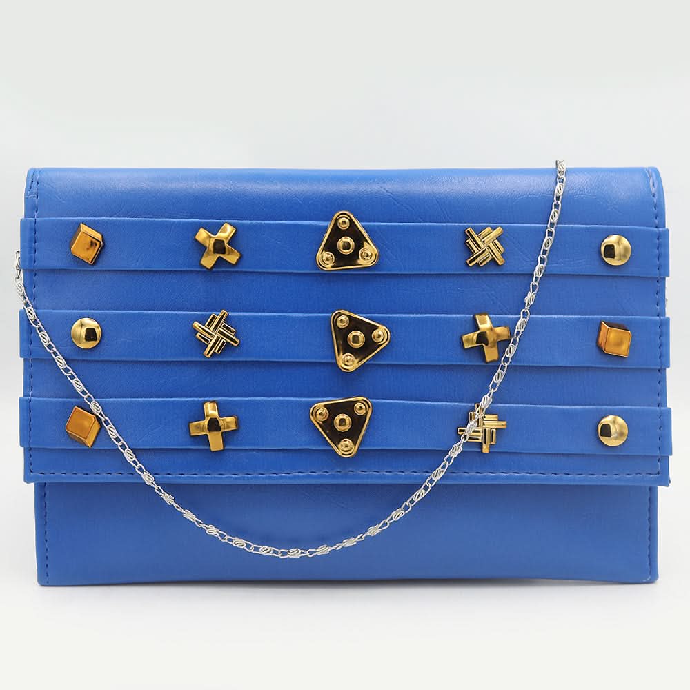 Women's Clutch (K-2071) - Royal Blue, Women, Clutches, Chase Value, Chase Value