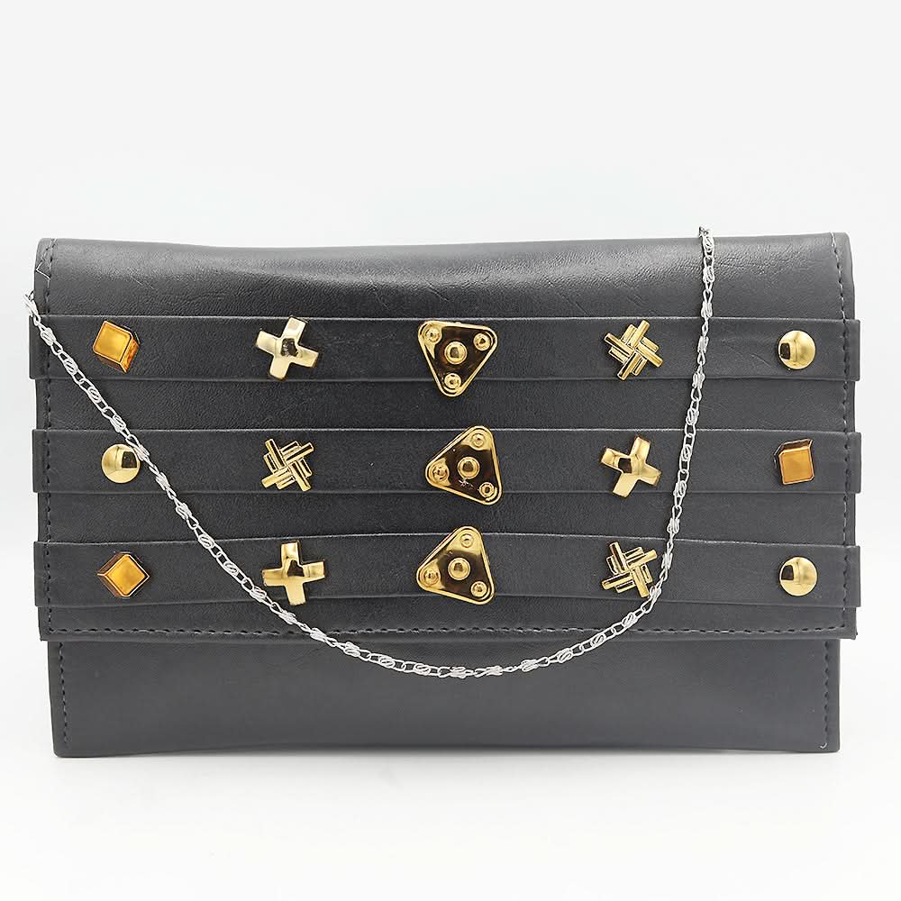 Women's Clutch (K-2071) - Black, Women, Clutches, Chase Value, Chase Value