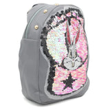 Girls Backpack 7572E - Grey, Kids, Kids Bags, Chase Value, Chase Value