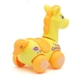 Wind Up Horse - Yellow, Kids, Non-Remote Control, Chase Value, Chase Value