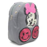 Girls Backpack 7572A - Grey, Kids, Kids Bags, Chase Value, Chase Value