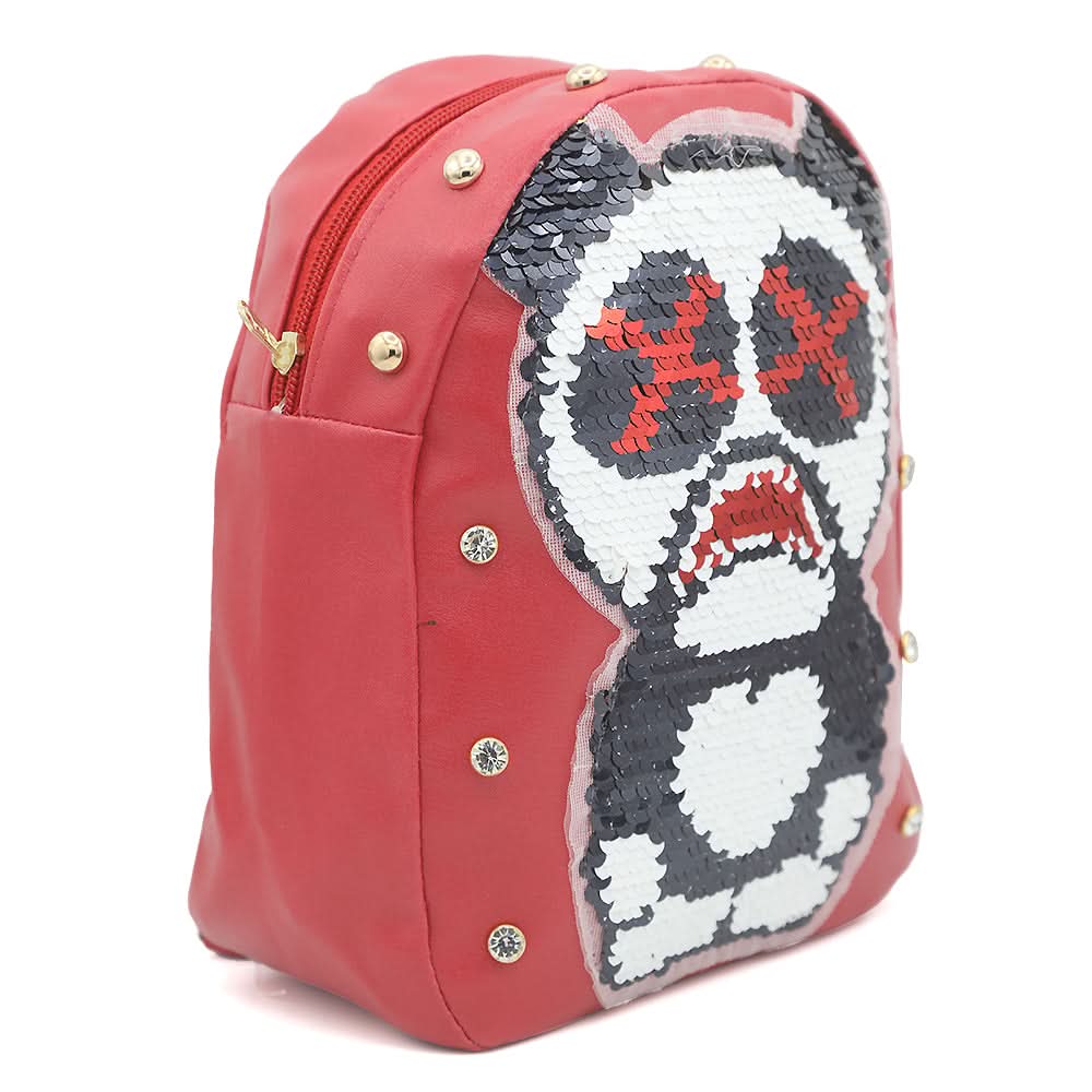 Girls Backpack 7572D - Red, Kids, Kids Bags, Chase Value, Chase Value