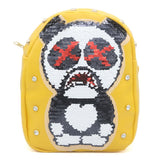 Girls Backpack 7572D - Yellow, Kids, Kids Bags, Chase Value, Chase Value