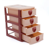 Jewelery Box 4 Drawer CH2024 - Tea Pink, Home & Lifestyle, Kitchen Tools And Accessories, Chase Value, Chase Value